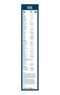 BOSCH Wischblatt "Twin", Art.-Nr. 3 397 118 402