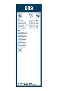 BOSCH Wischblatt "Twin", Art.-Nr. 3 397 001 909