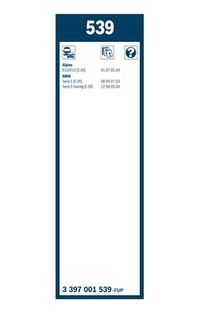 BOSCH Wischblatt "Twin", Art.-Nr. 3 397 001 539