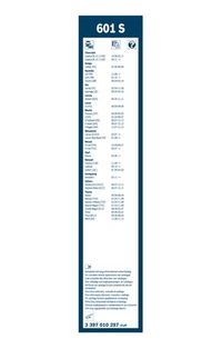 BOSCH Wischblatt "Twin", Art.-Nr. 3 397 010 297