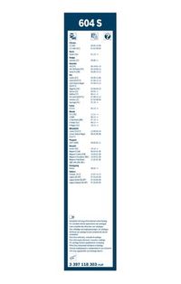 BOSCH Wischblatt "Twin", Art.-Nr. 3 397 118 303