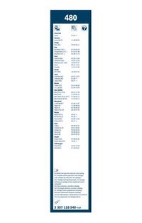 BOSCH Wischblatt "Twin", Art.-Nr. 3 397 118 540