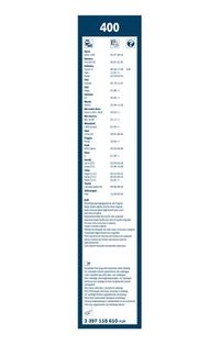 BOSCH Wischblatt "Twin", Art.-Nr. 3 397 118 610