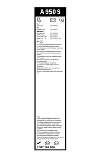 BOSCH Wischblatt "Aerotwin", Art.-Nr. 3 397 118 950