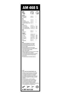 BOSCH Wischblatt "Aerotwin Multi-Clip", Art.-Nr. 3 397 014 122