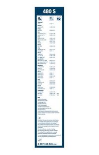 BOSCH Wischblatt "Twin", Art.-Nr. 3 397 118 541