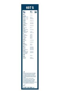 BOSCH Wischblatt "Twin", Art.-Nr. 3 397 118 306
