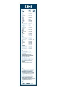 BOSCH Wischblatt "Twin", Art.-Nr. 3 397 118 401