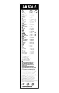 BOSCH Wischblatt "Aerotwin Retrofit", Art.-Nr. 3 397 118 901