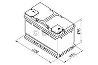 BOSCH Starterbatterie "S5", Art.-Nr. 0 092 S50 100