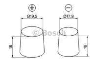 BOSCH Starterbatterie "S5", Art.-Nr. 0 092 S50 100