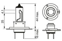 BOSCH Glhlampe, Fernscheinwerfer "Plus 200 Gigalight DBL", Art.-Nr. 1 987 301 436