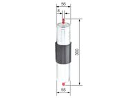 BOSCH Kraftstofffilter, Art.-Nr. 0 450 905 905