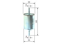 BOSCH Kraftstofffilter, Art.-Nr. 0 450 905 976