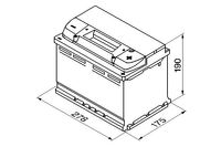 BOSCH Starterbatterie "S4", Art.-Nr. 0 092 S40 080