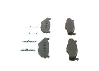 BOSCH Bremsbelagsatz, Scheibenbremse, Art.-Nr. 0 986 468 873