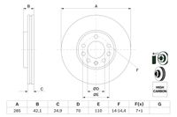 BOSCH Bremsscheibe, Art.-Nr. 0 986 479 107