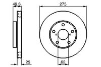 BOSCH Bremsscheibe, Art.-Nr. 0 986 479 111