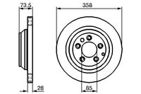 BOSCH Bremsscheibe, Art.-Nr. 0 986 479 259