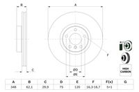 BOSCH Bremsscheibe, Art.-Nr. 0 986 479 436