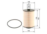 BOSCH Kraftstofffilter, Art.-Nr. F 026 402 268
