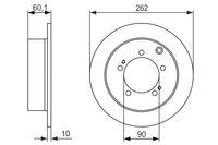 BOSCH Bremsscheibe, Art.-Nr. 0 986 479 603