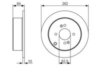 BOSCH Bremsscheibe, Art.-Nr. 0 986 479 C08