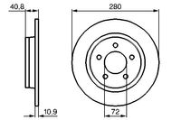 BOSCH Bremsscheibe, Art.-Nr. 0 986 479 C79