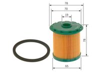 BOSCH Kraftstofffilter, Art.-Nr. 1 457 431 712