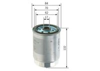 BOSCH Kraftstofffilter, Art.-Nr. 1 457 434 436