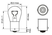 BOSCH Glhlampe, Blinkleuchte "Pure Light BL", Art.-Nr. 1 987 301 017
