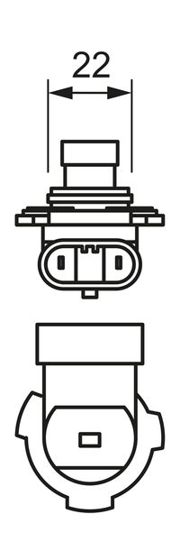 BOSCH Gl�hlampe, Fernscheinwerfer "Pure Light WS", Art.-Nr. 1 987 302 026