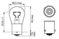 BOSCH Glhlampe, Blinkleuchte "ECO WS", Art.-Nr. 1 987 302 812