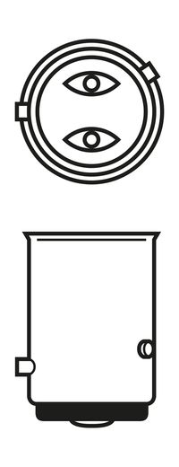BOSCH Glhlampe, Bremsleuchte "ECO WS", Art.-Nr. 1 987 302 813