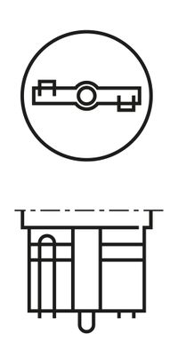 BOSCH Glhlampe, Kennzeichenleuchte "ECO WS", Art.-Nr. 1 987 302 819