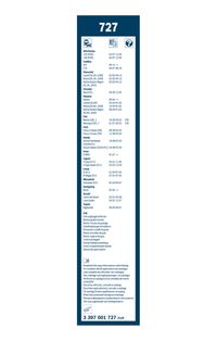 BOSCH Wischblatt "Twin", Art.-Nr. 3 397 001 727