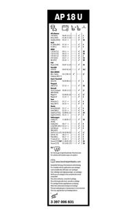 BOSCH Wischblatt "Aerotwin Plus", Art.-Nr. 3 397 006 831