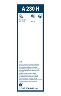 BOSCH Wischblatt "Rear Aerotwin", Art.-Nr. 3 397 006 864