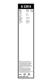 BOSCH Wischblatt "Aerotwin", Art.-Nr. 3 397 007 120