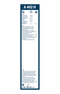 BOSCH Wischblatt "Rear Aerotwin", Art.-Nr. 3 397 008 057