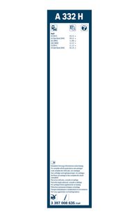 BOSCH Wischblatt "Rear Aerotwin", Art.-Nr. 3 397 008 635