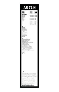 BOSCH Wischblatt "Aerotwin Retro", Art.-Nr. 3 397 008 849