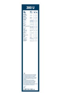 BOSCH Wischblatt "Twin" f&uuml;r BMW 1502-2002 (E10), Art.-Nr. 3 397 011 353