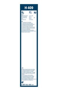 BOSCH Wischblatt "Rear", Art.-Nr. 3 397 011 431