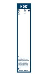 BOSCH Wischblatt "Rear", Art.-Nr. 3 397 011 667