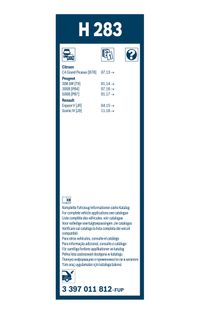 BOSCH Wischblatt "Rear", Art.-Nr. 3 397 011 812