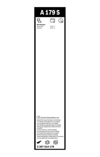 BOSCH Wischblatt "Aerotwin", Art.-Nr. 3 397 014 179