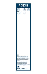 BOSCH Wischblatt "Rear Aerotwin", Art.-Nr. 3 397 016 087