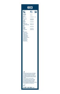BOSCH Wischblatt "Twin", Art.-Nr. 3 397 118 301