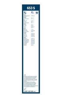 BOSCH Wischblatt "Twin", Art.-Nr. 3 397 118 325